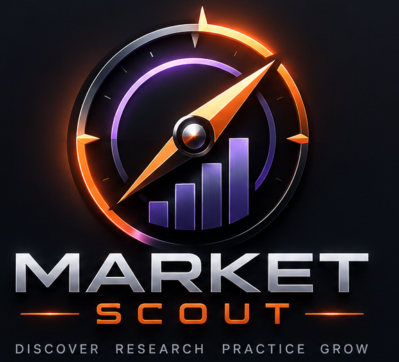 Market Scout Primary Logo concept preview